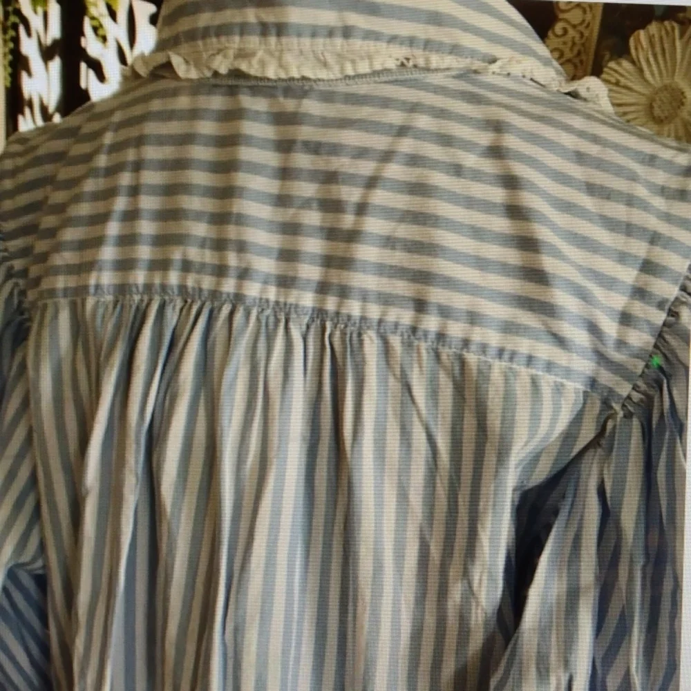 Free People Bexley Cotton Striped Blouse - Picture 7 of 11